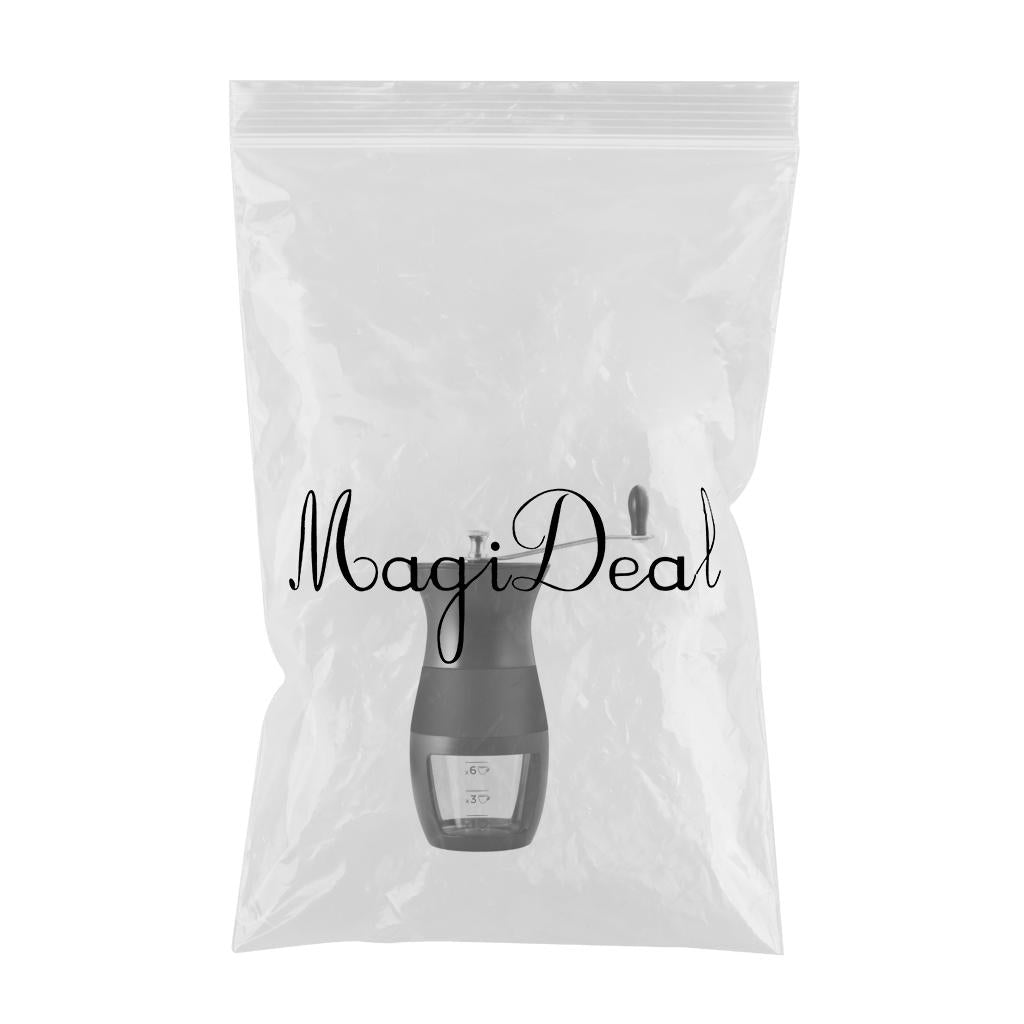 Mini Manual Coffee Bean Hand Grinder Machine ABS Plastic Visual Design