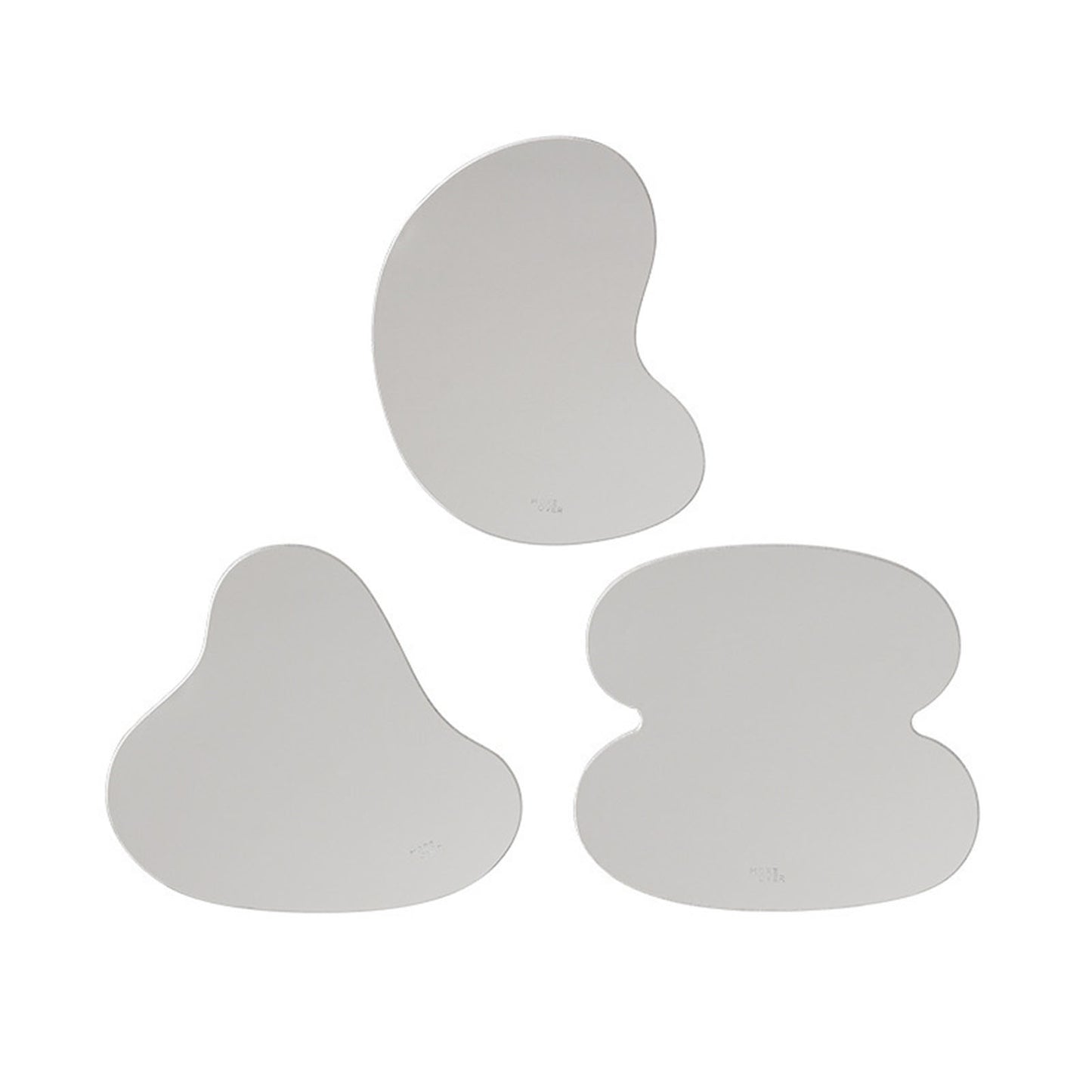 3Pieces Drink Coaster Set Heat Insulation Tea Cup Pad for Bar Kitchen Home