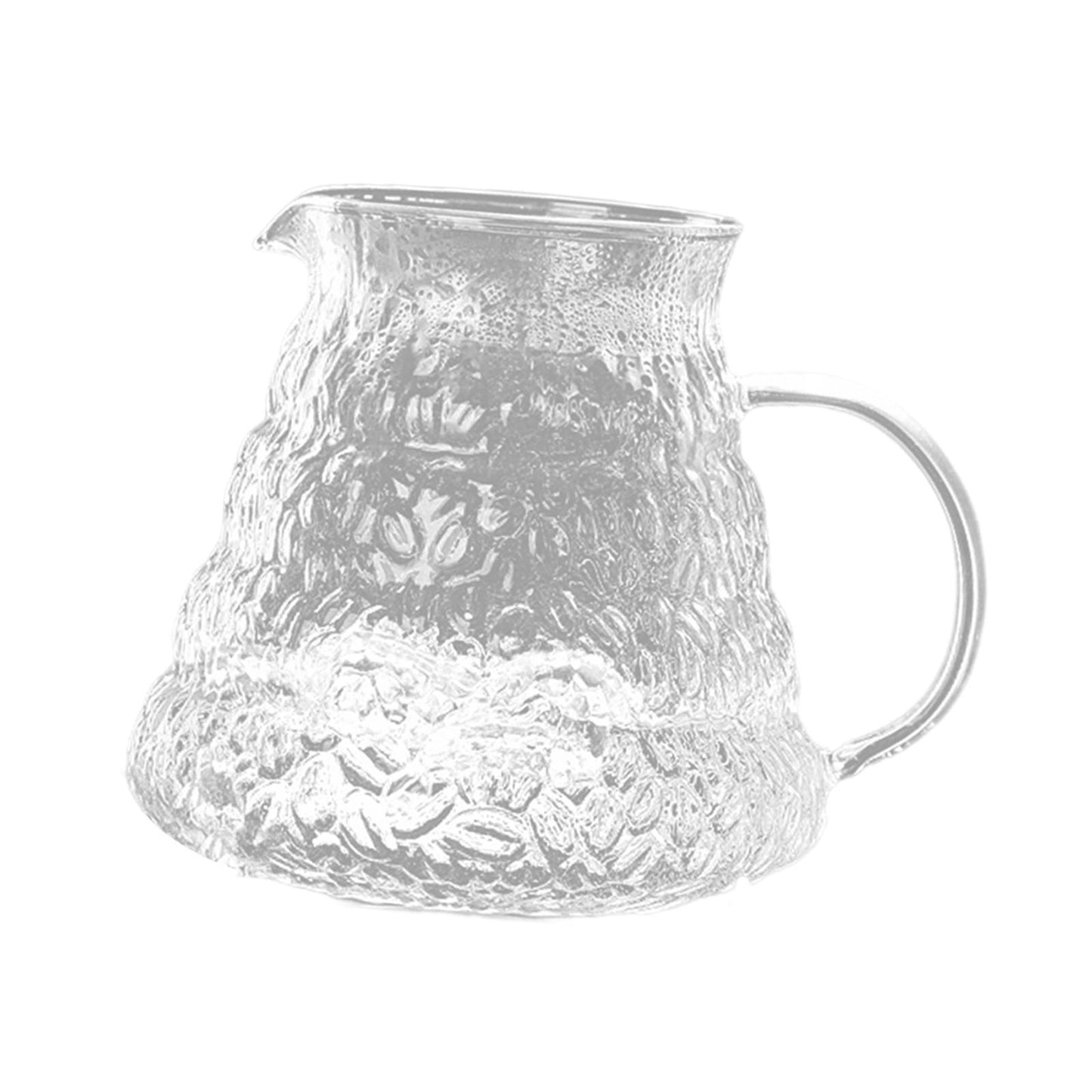 Glass Tea Dripper Set White Reusable Craft for Home Coffee Tea Cloud Pot