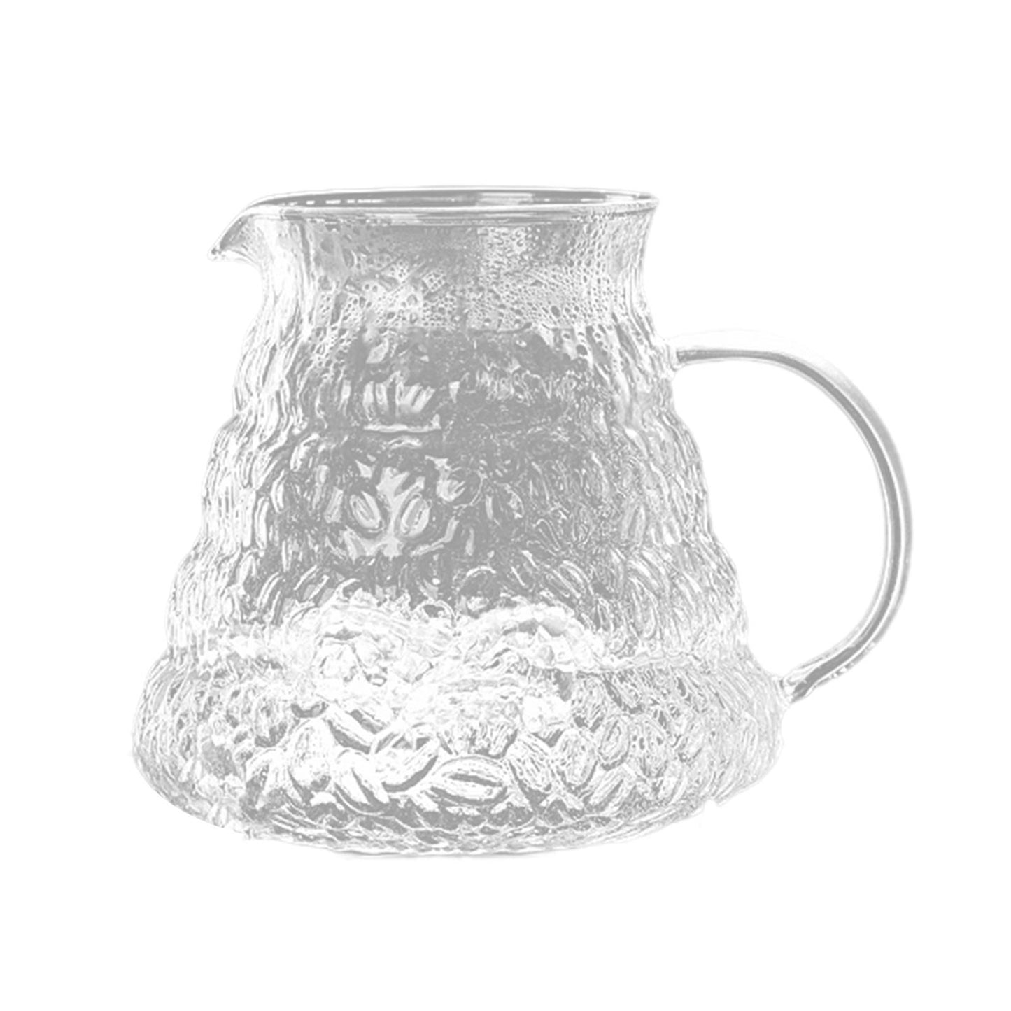 Glass Tea Dripper Set White Reusable Craft for Home Coffee Tea Cloud Pot