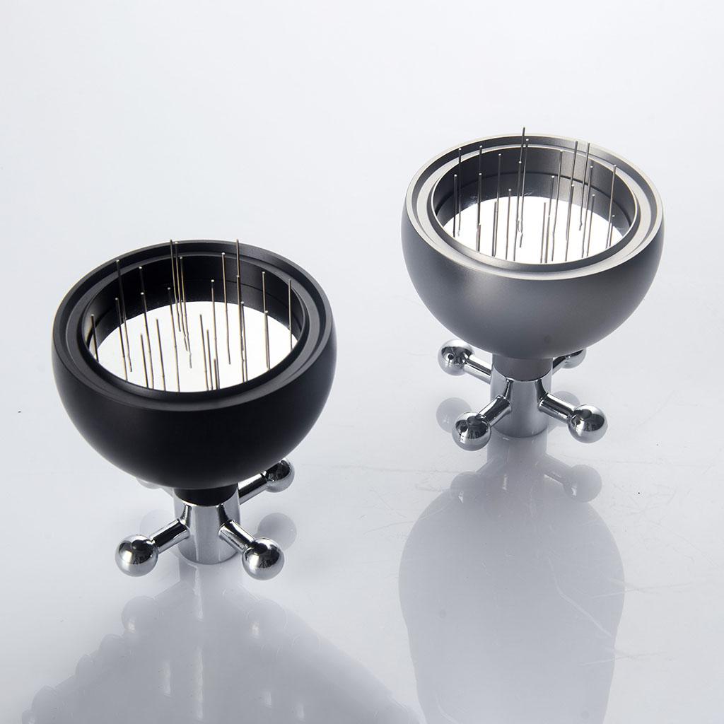 58mm Needle Coffee Tamper Distributor Leveler Tool Kitchen Cafe Bar Gray