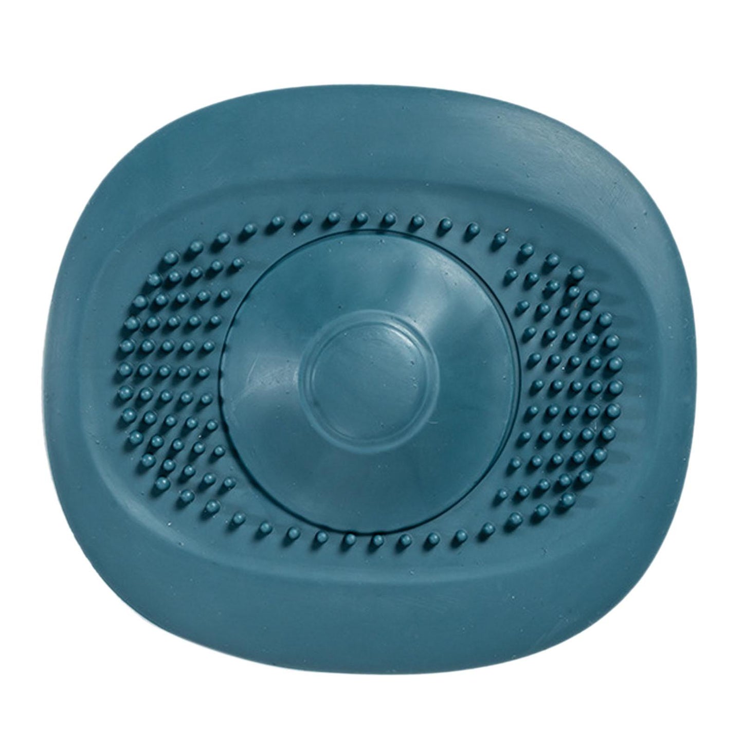 Tpr Silicone Strainer Diverse Needs Vortex for Household Cleaning Bathtub blue