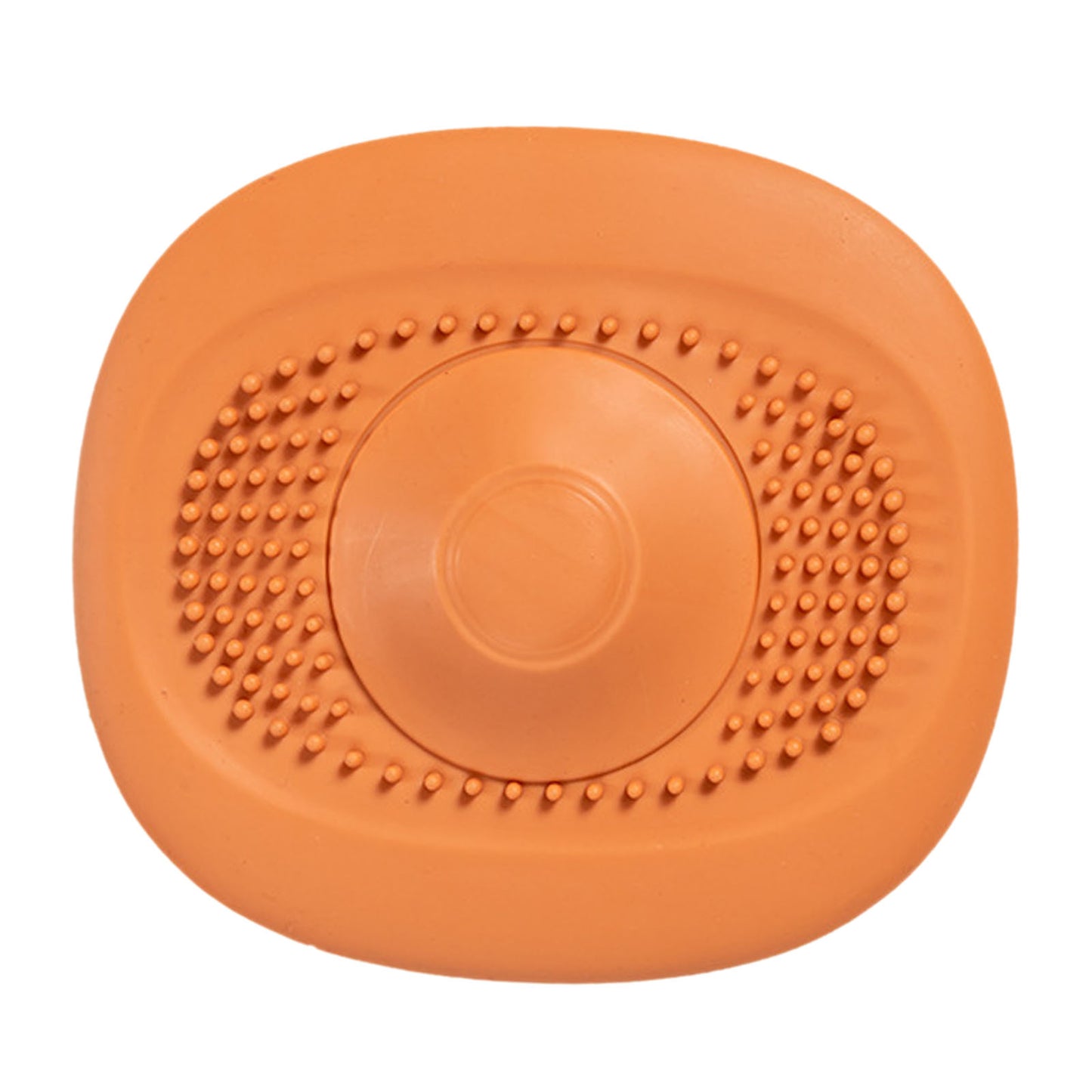 Tpr Silicone Strainer Diverse Needs Vortex for Household Cleaning Bathtub orange