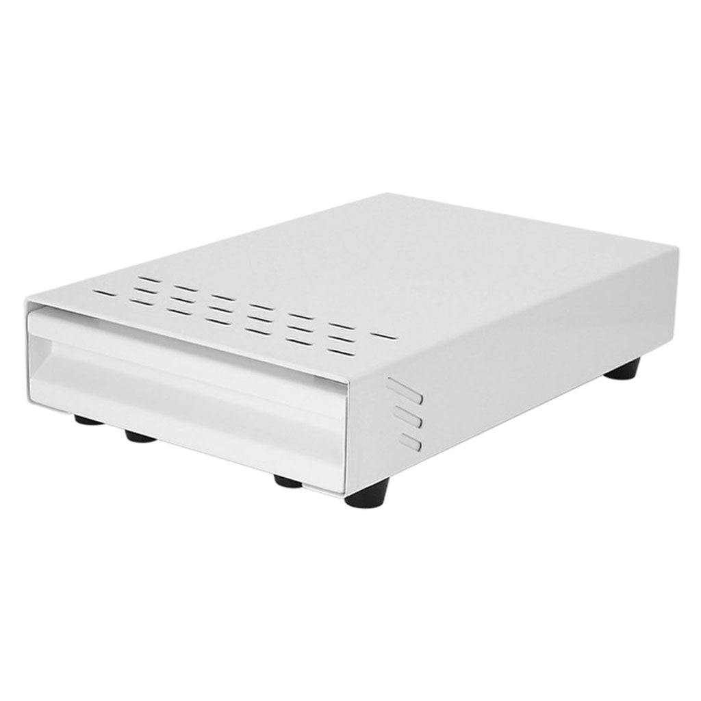 Drawer Type Table Coffee Knock Residue Box Commercial Coffee Powder Slag Box White