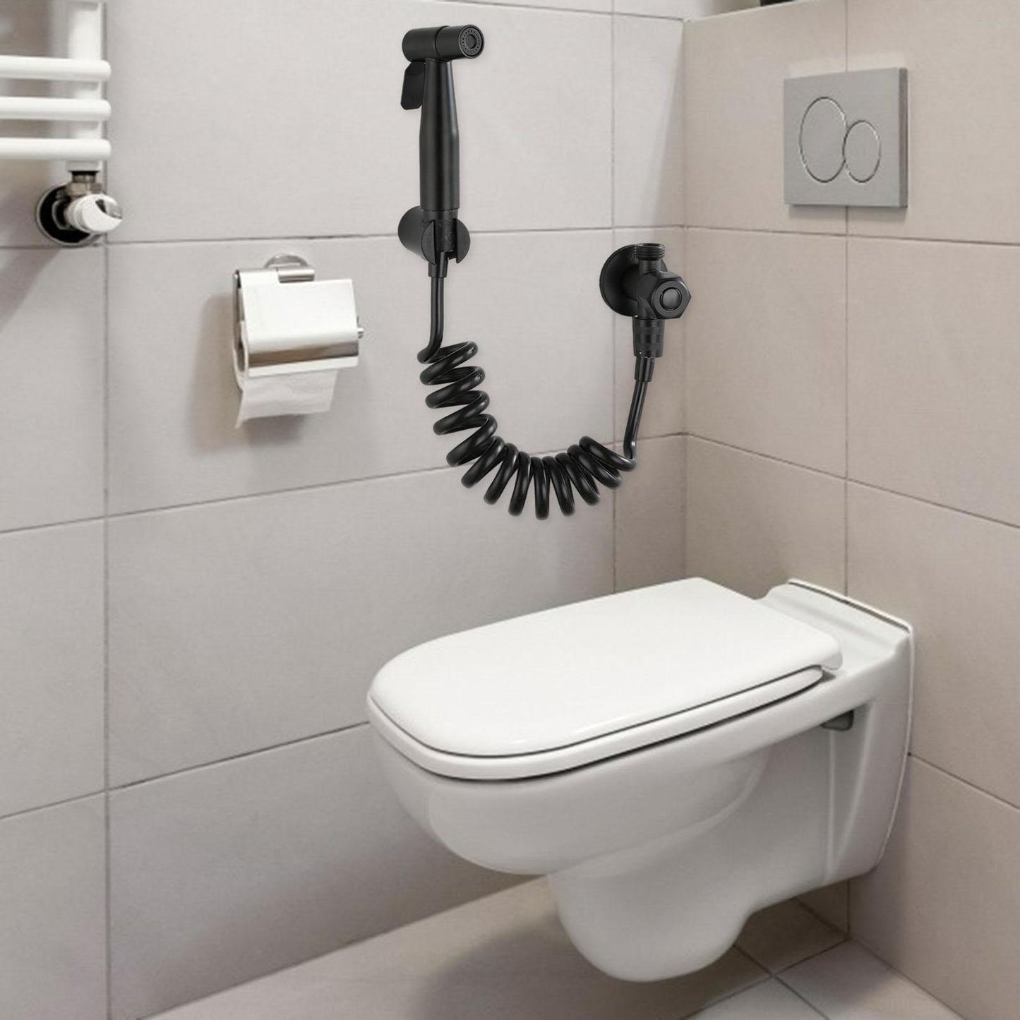 Toilet Bidet Sprayer Premium Bathroom Cloth Diaper Sprayer Bidet Sprayer Kit Package A