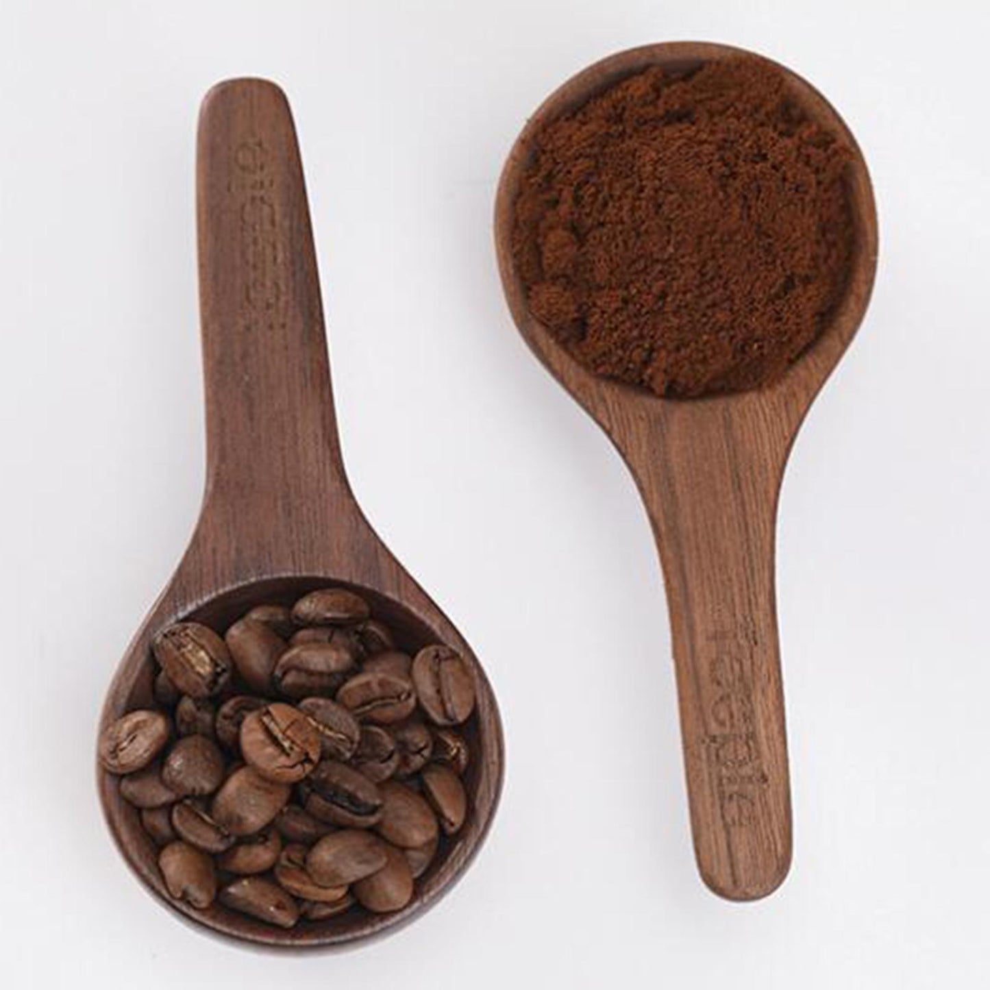 Black Walnut Wood Measuring Spoon Scoop Baking Utensils Kitchen Tool