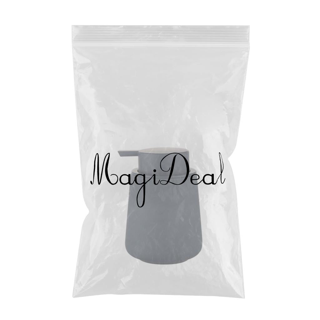Portable Soap Dispenser Hand Sanitizer Bottle Press Bottle for Bathroom Grey