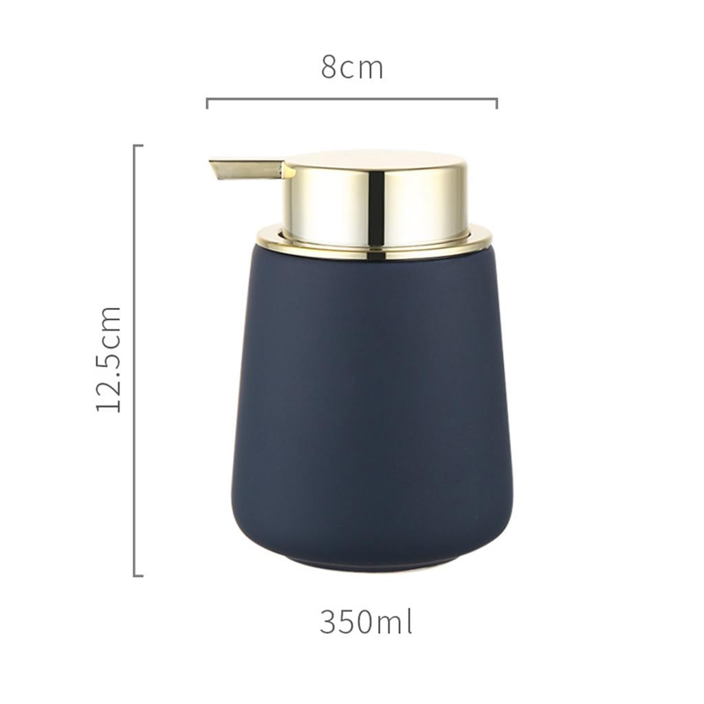 Portable Soap Dispenser Hand Sanitizer Bottle Press Bottle for Bathroom Dark Blue