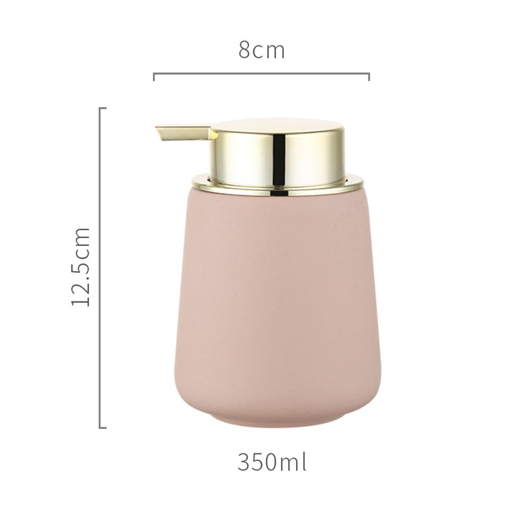 Portable Soap Dispenser Hand Sanitizer Bottle Press Bottle for Bathroom Dirty Pink