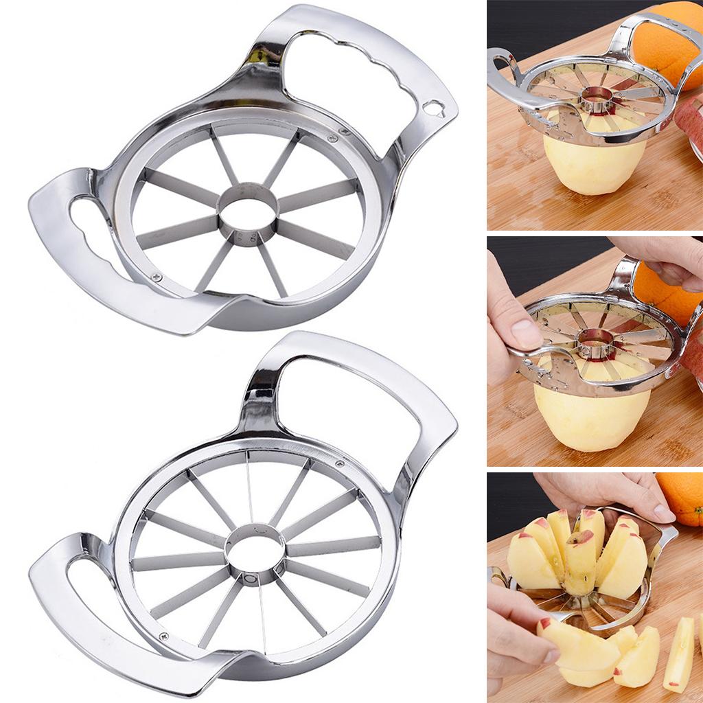 Fruit Slicer Cutter Corer Stainless Steel Kitchen Tools Gadgets 8-Blade