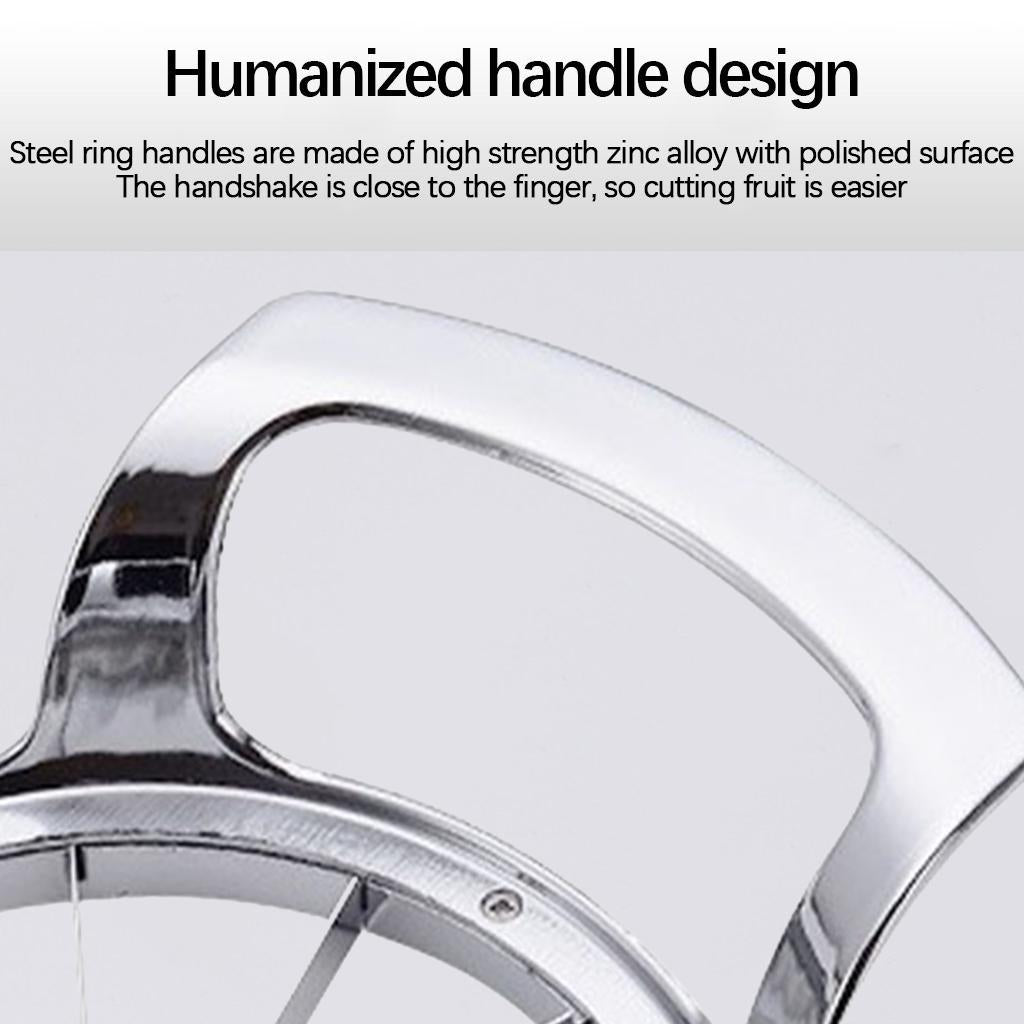 Fruit Slicer Cutter Corer Stainless Steel Kitchen Tools Gadgets 12-Blade