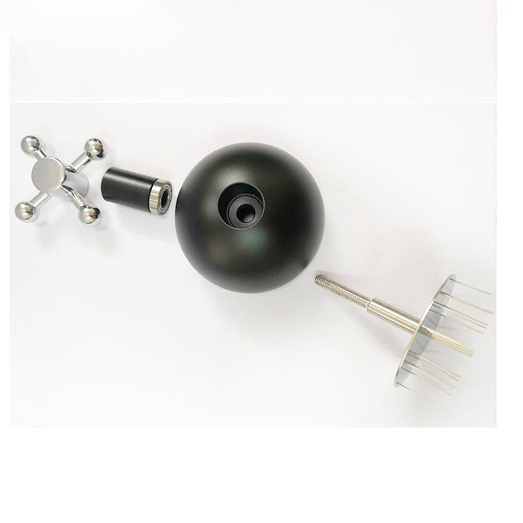 Coffee Tamper Household Espresso Powder Dispenser Espresso Machine Accesory Black