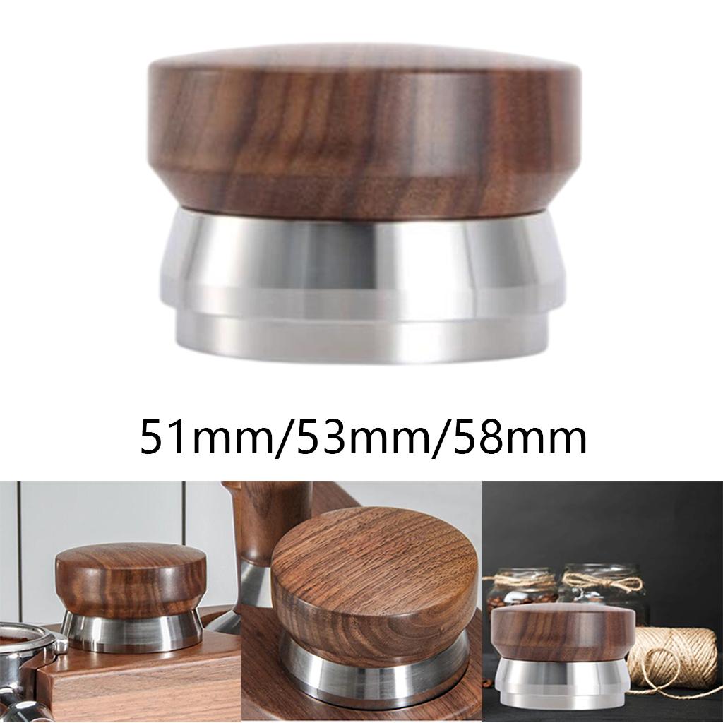 Espresso Tamper Espresso Distribution Tool Flat Base for Barista Fittings 51mm