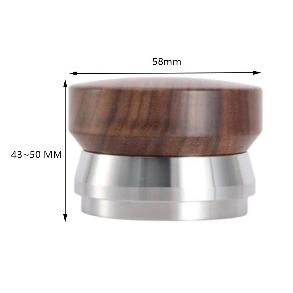Espresso Tamper Espresso Distribution Tool Flat Base for Barista Fittings 58mm