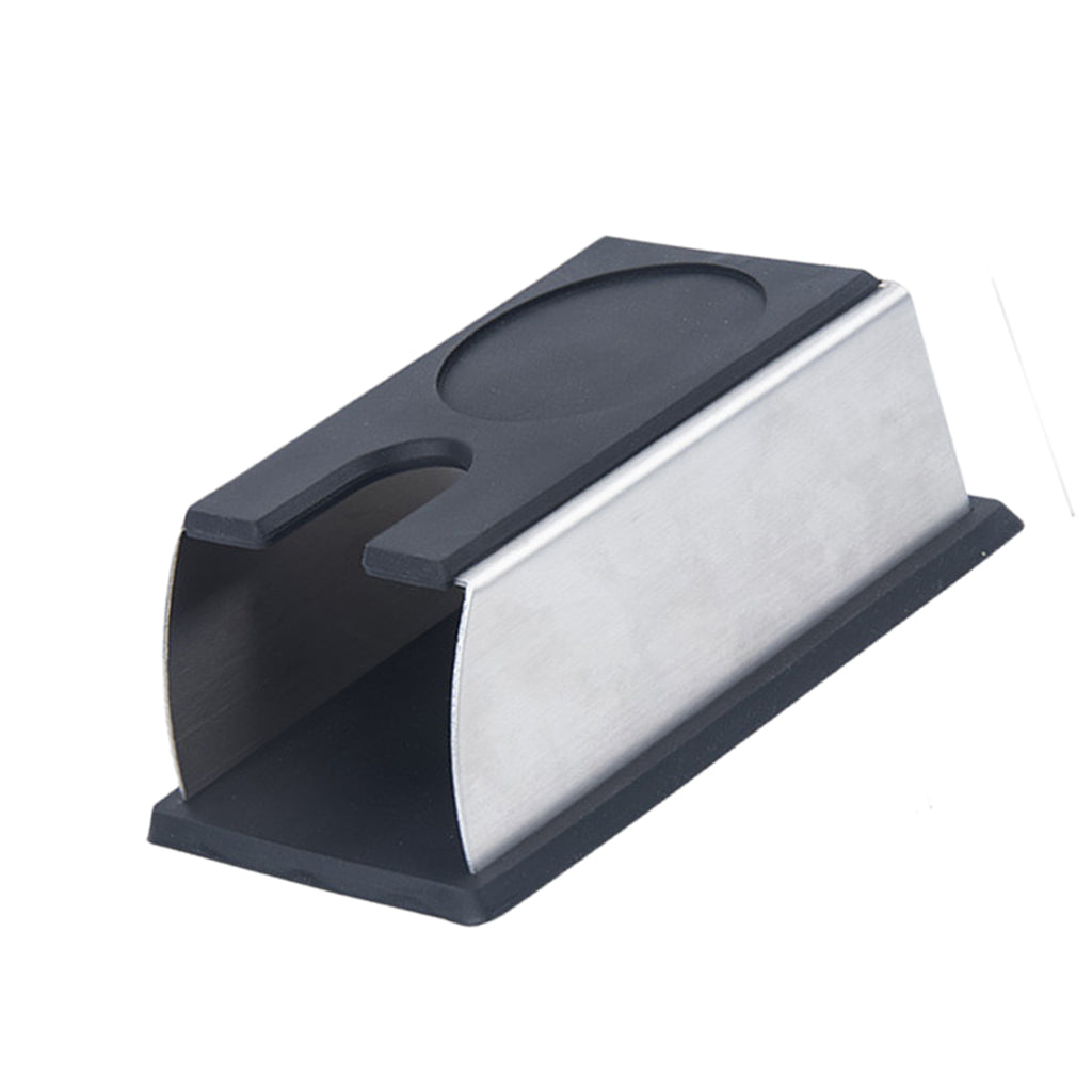 Coffee Tamper Mat Practical Pressing Device Manual Stable for for Espresso Black
