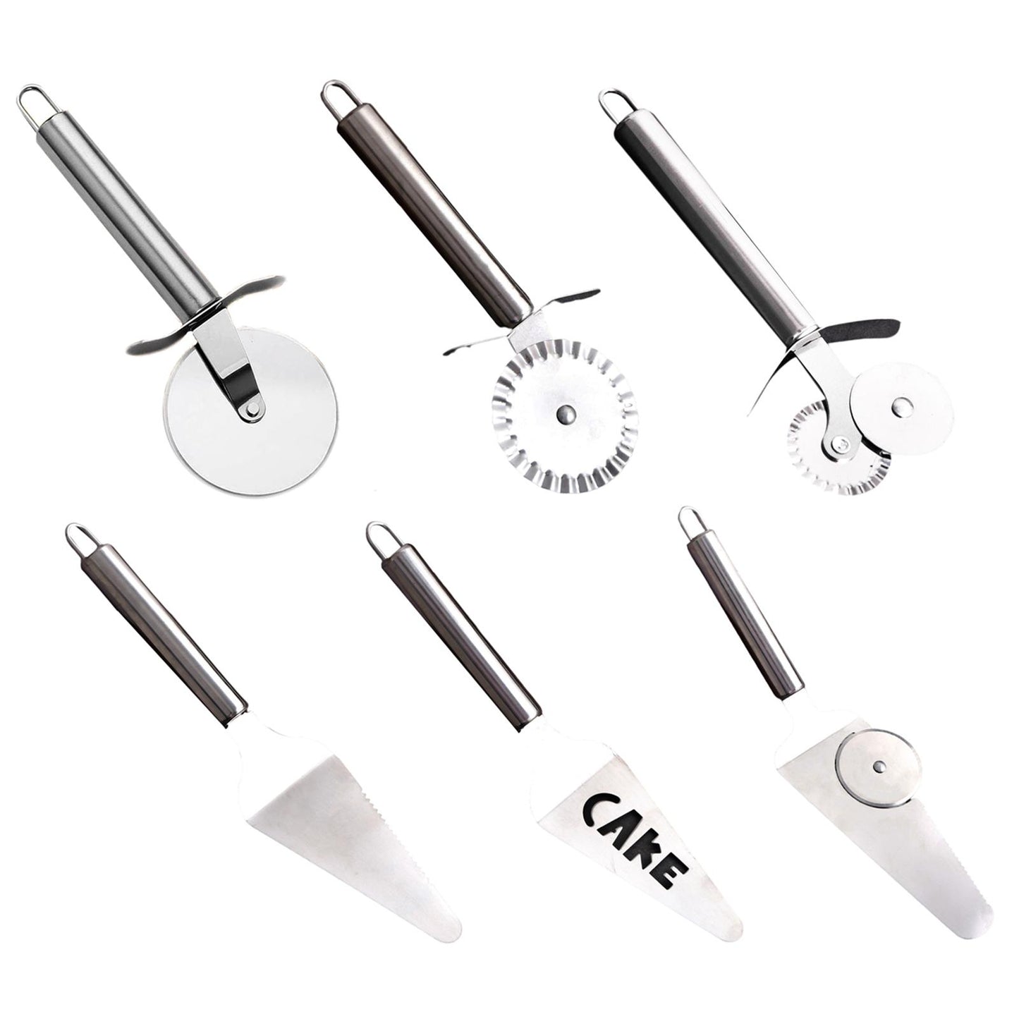 Pizza Wheel &Cutter Easy to Clean Super Sharp for Pizza Dough Pizza Lovers Single wheel cutter