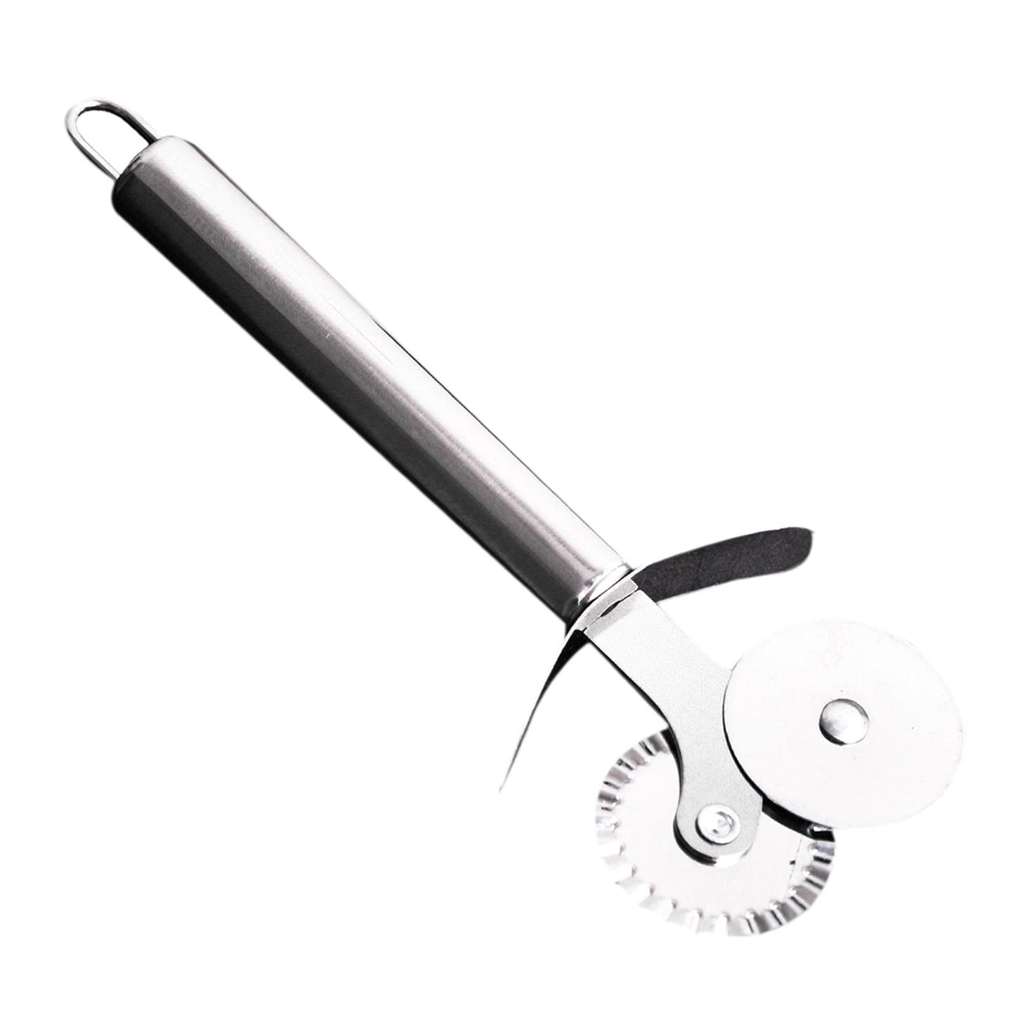 Pizza Wheel &Cutter Easy to Clean Super Sharp for Pizza Dough Pizza Lovers Double wheel cutter