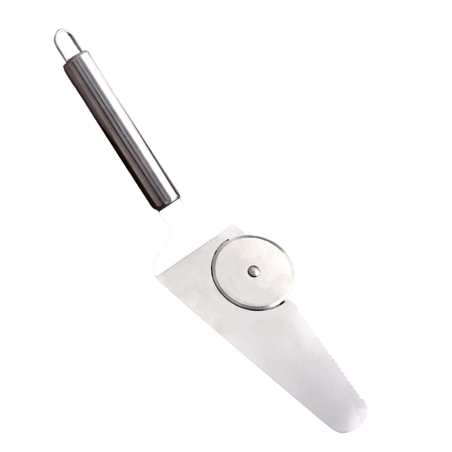 Pizza Wheel &Cutter Easy to Clean Super Sharp for Pizza Dough Pizza Lovers 2 in 1 single wheel