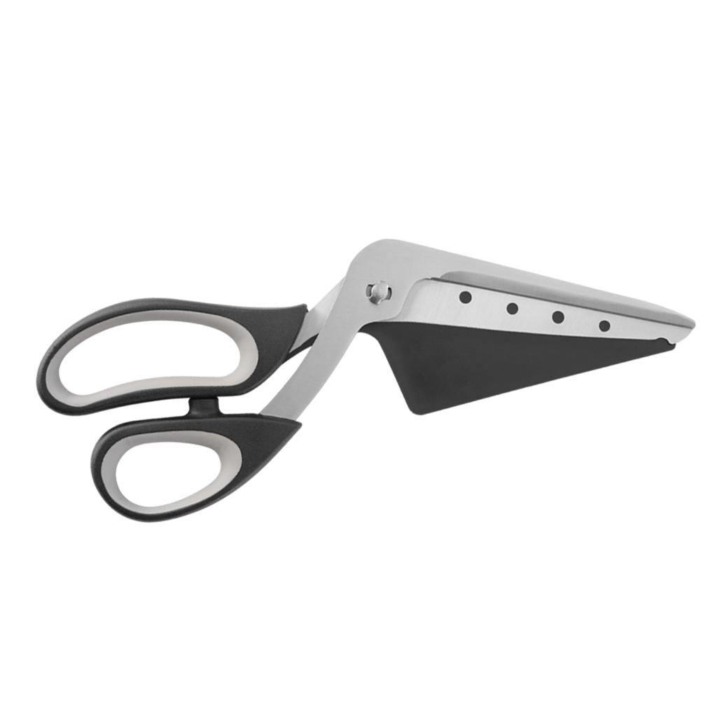 2 in 1 Pizza Shovel Scissors Rust Detachable Blade Anti-Corrosion Durable