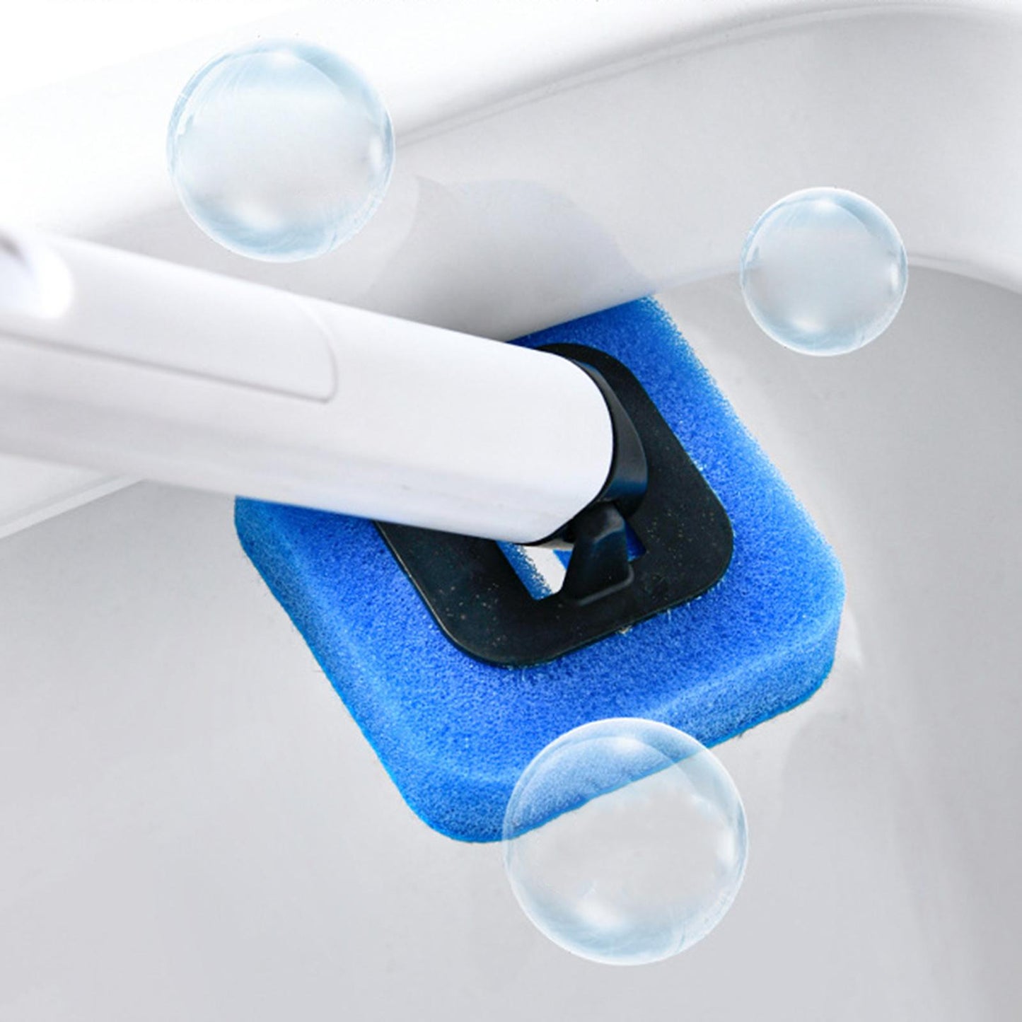 Toilet Brush Holder Plastic with Long Handle for Toilet Cleaning Tools