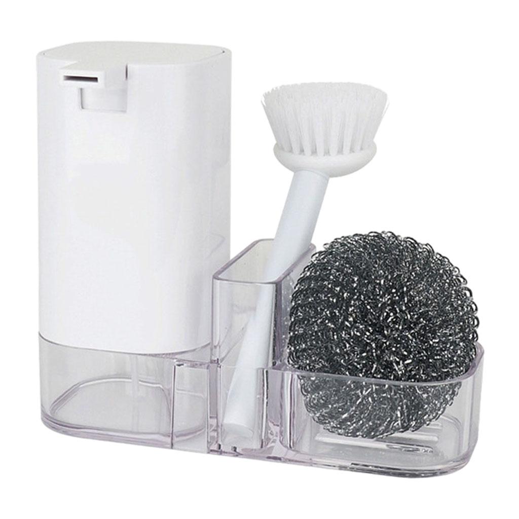 Soap Dispenser Detergent Bottle Household Storage Caddy Set for Bathroom