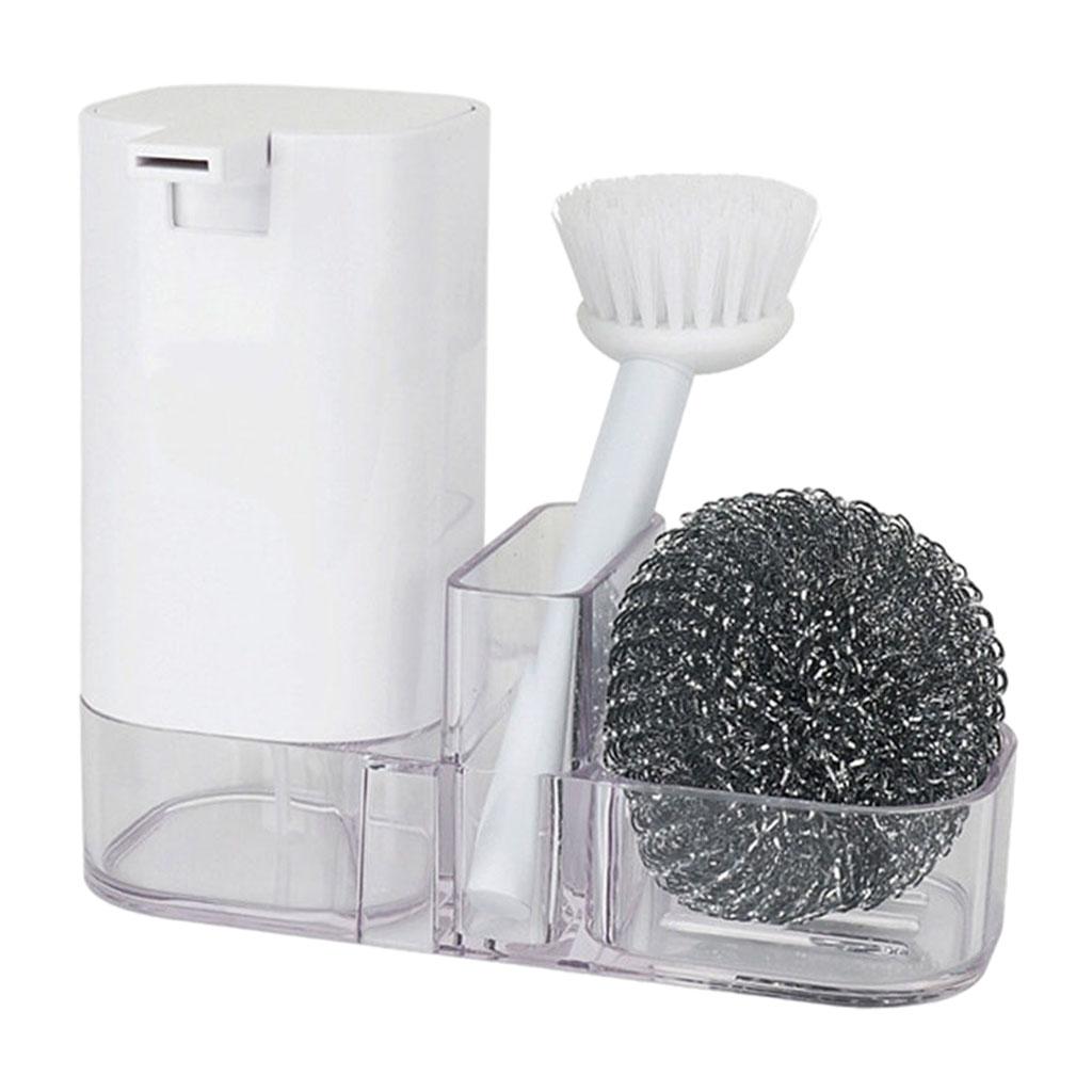 Soap Dispenser Detergent Bottle Household Storage Caddy Set for Bathroom