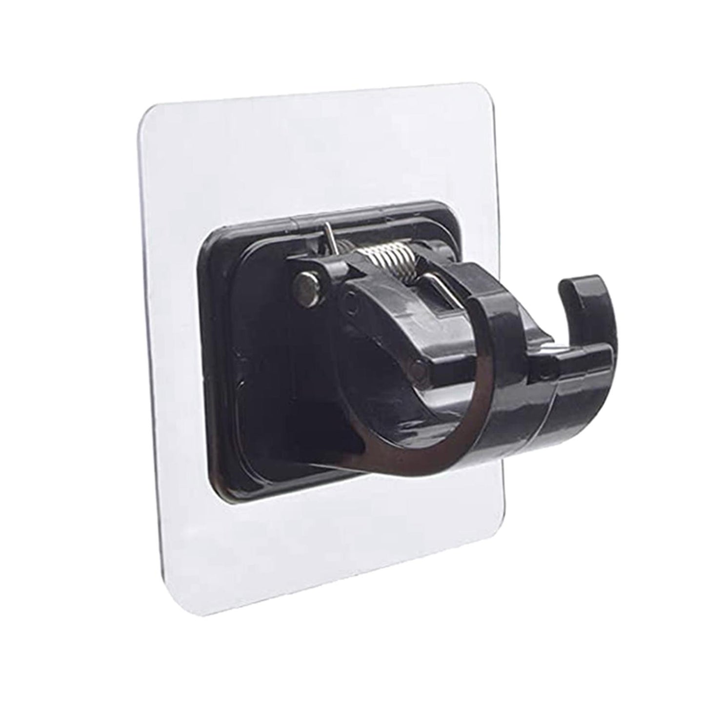8 PCS Curtain Rod Brackets Holder Drapery Wall Mount Fixed Use Black