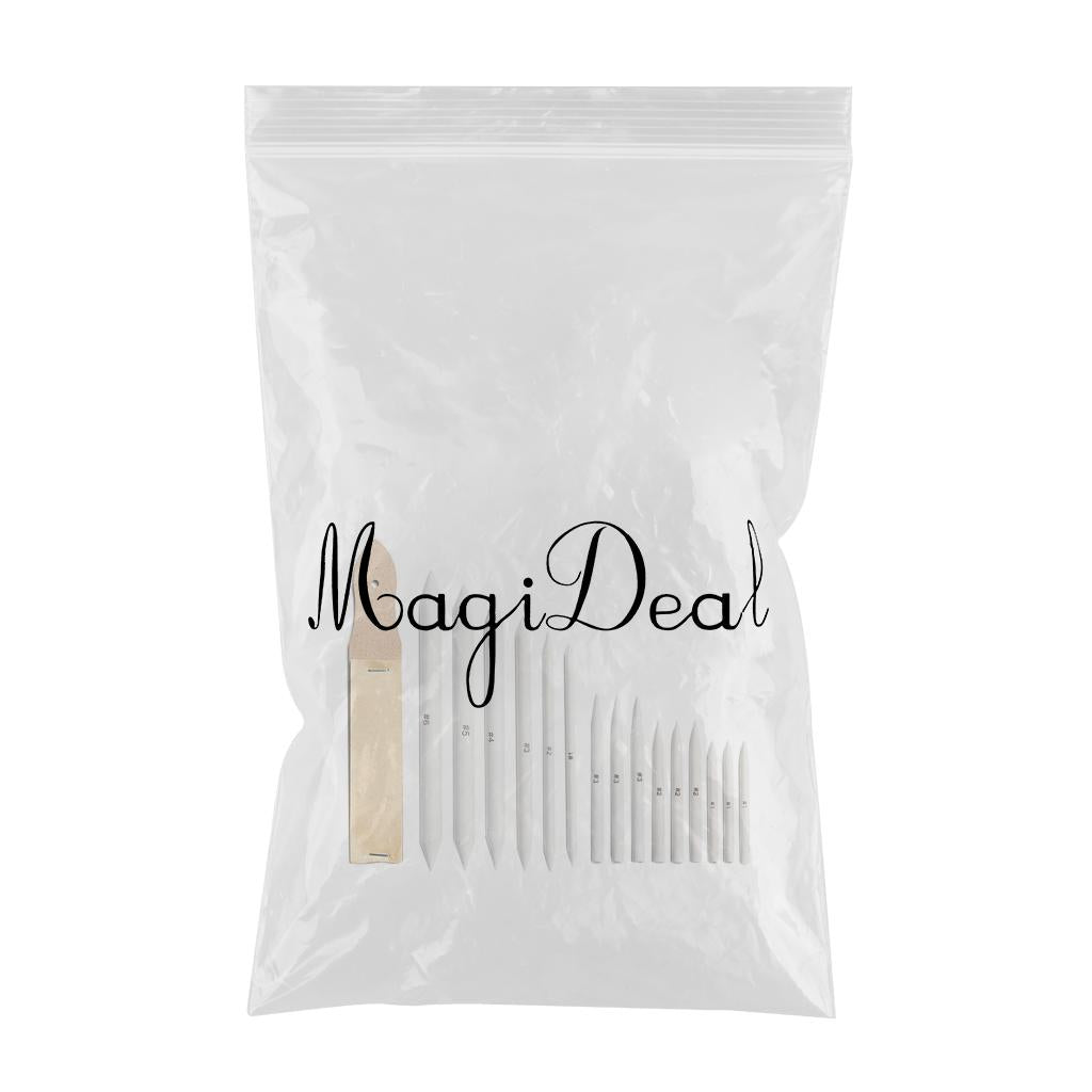 16Pack Blending Stumps Smudge Tortillon Sketch Art Drawing Tool Pastel