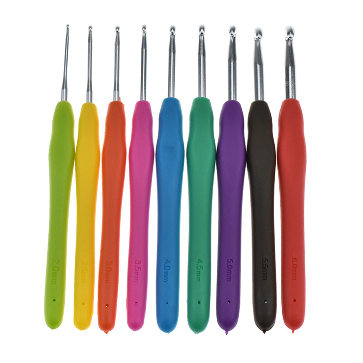 45PCS Crochet Hooks Knitting Needle Gauge Sewing Tool Set Sika Deer