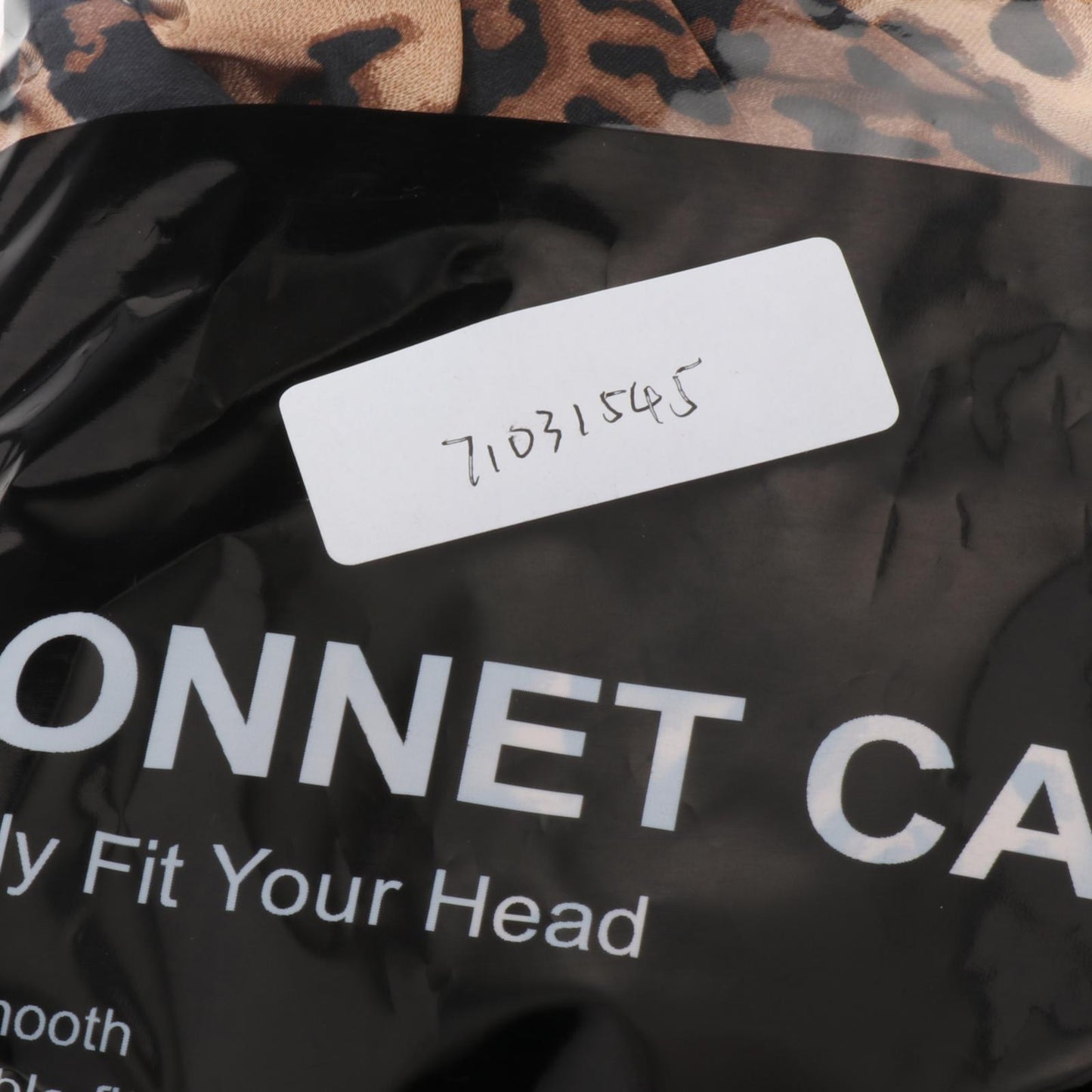 Satin Women Sleep Cap Night Wrap Elastic Sleeping Bonnet Leopard
