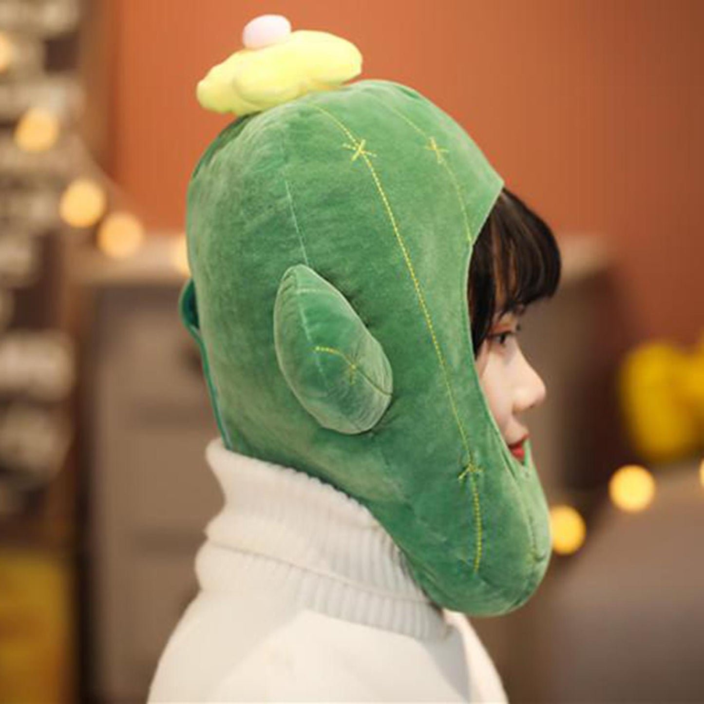 Funny Party Hat Cute Cactus Headdress Stage Performance Cap Adult Kids Hats