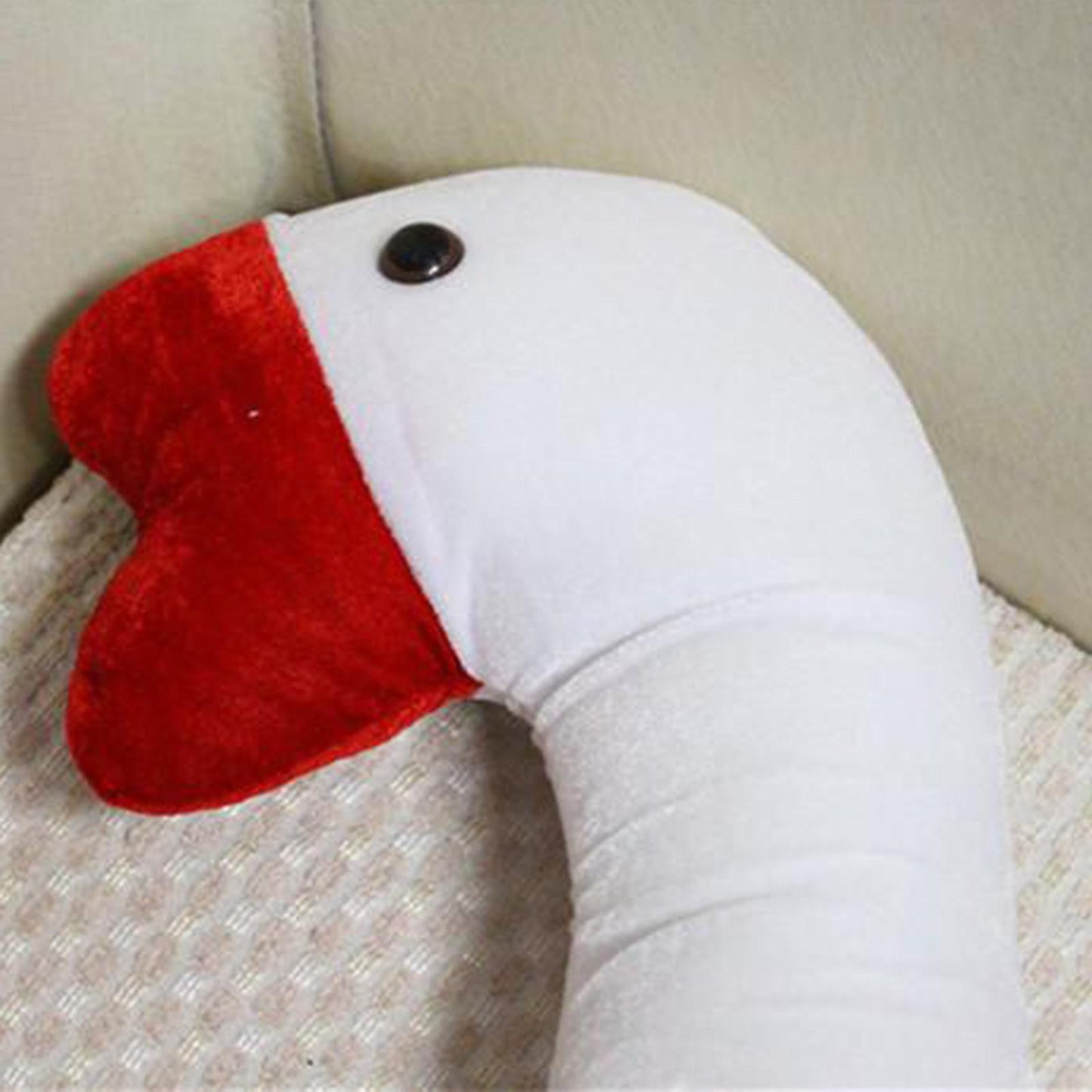 Funny Winter Goose Hood Hat Animal Dress up Costume Cap Photo Props Headgear