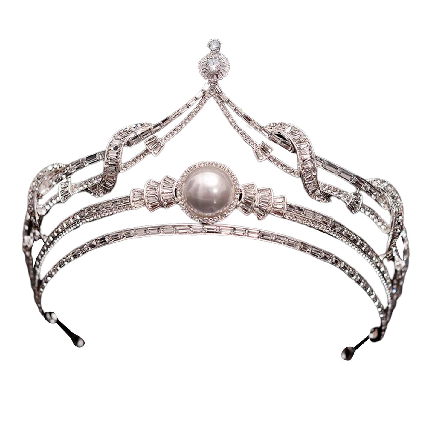 Bride Wedding Baroque Crystal Rhinestone Prom Party Tiara Crown Headband