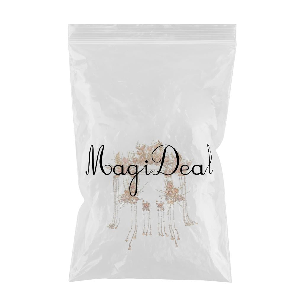 Chinese Traditional Flower Tassel Hairpin Hair Clip Hanfu Cosplay Headdress