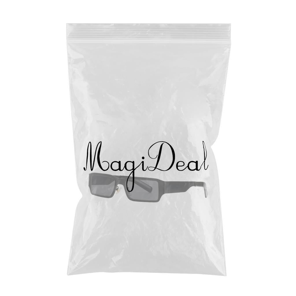 Rectangle Sunglasses Sun Glasses Square Shades Unisex Eyewear Black_Gray