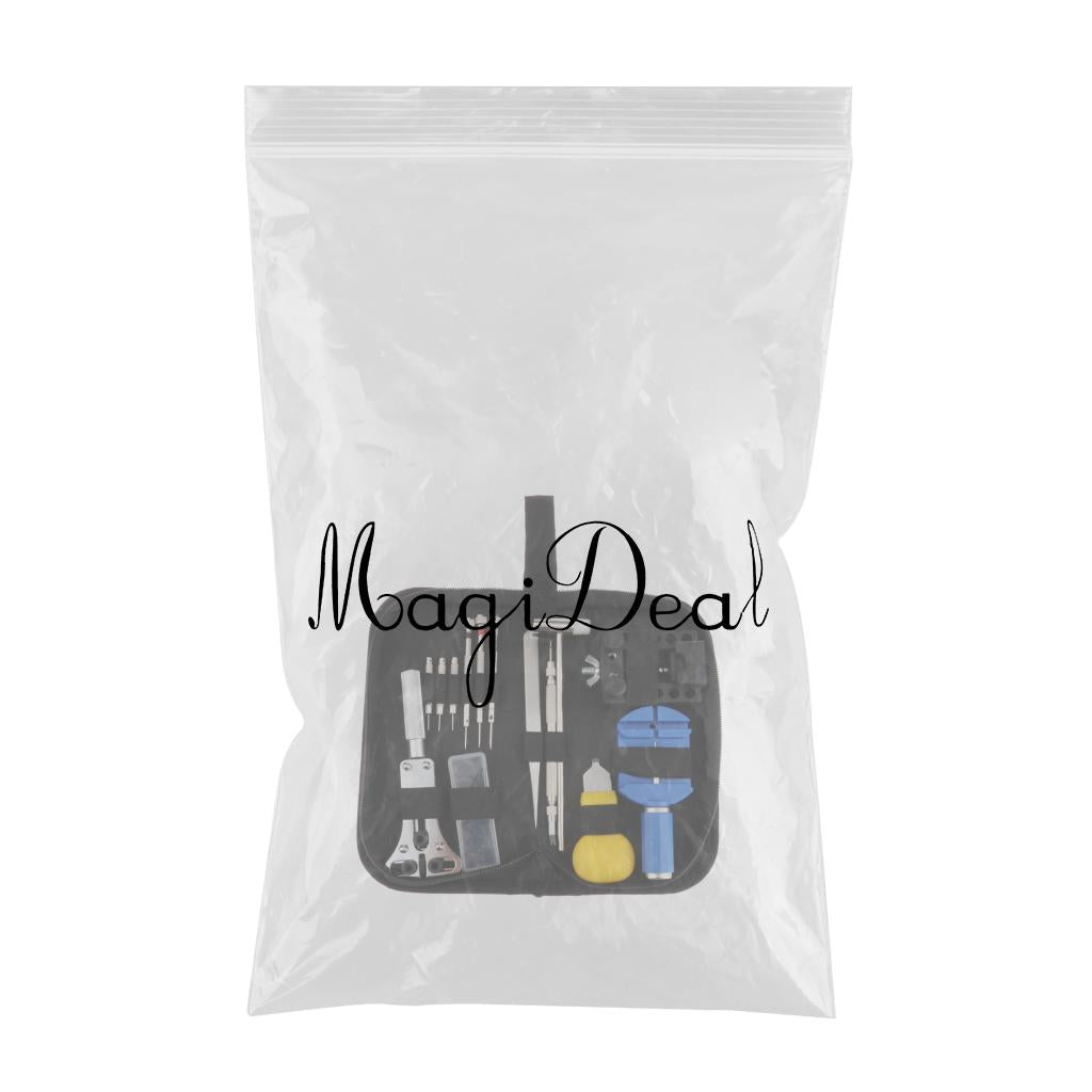 Watch Repair Tools Kit Back Case Opener Screwdriver Case Presser 31pcs