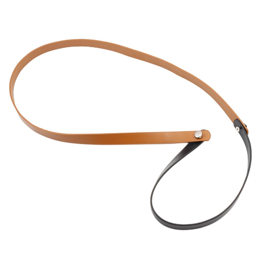 Leather Purse Chain Strap Handle Shoulder Crossbody Bag Handbag Brown Black