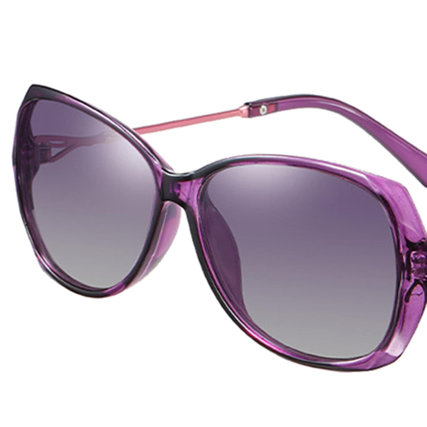 Women Sunglasses Fashion Polarized Driving Sun Glasses Purple