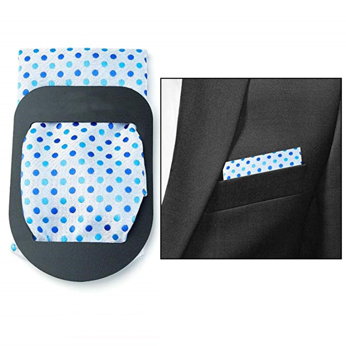 3x Pocket Square Holder Handkerchief Pocket Square Organizer