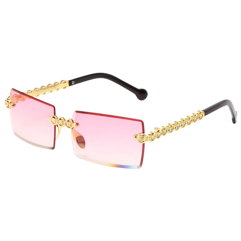 Sunglasses UV400 Driving Sun Glasses Sandy Beach Eyewear Gradient pink