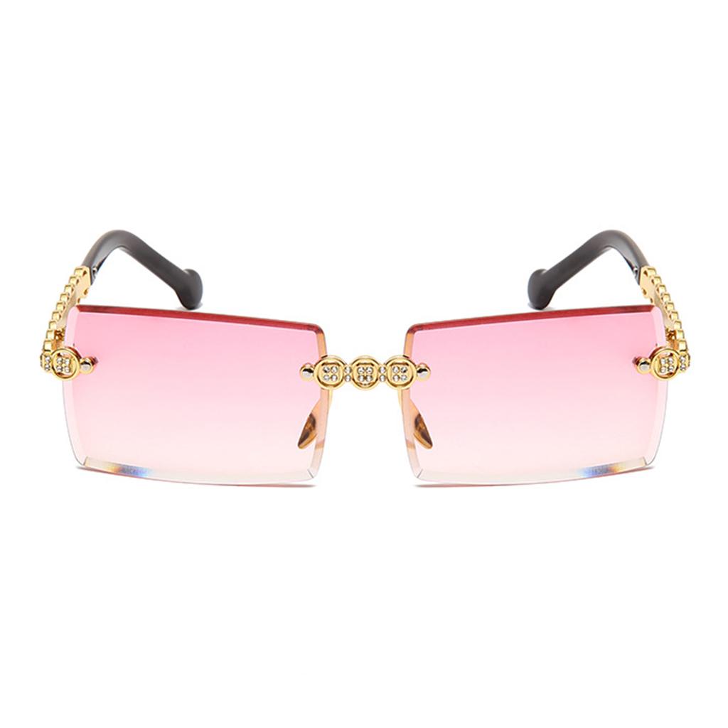 Sunglasses UV400 Driving Sun Glasses Sandy Beach Eyewear Gradient pink