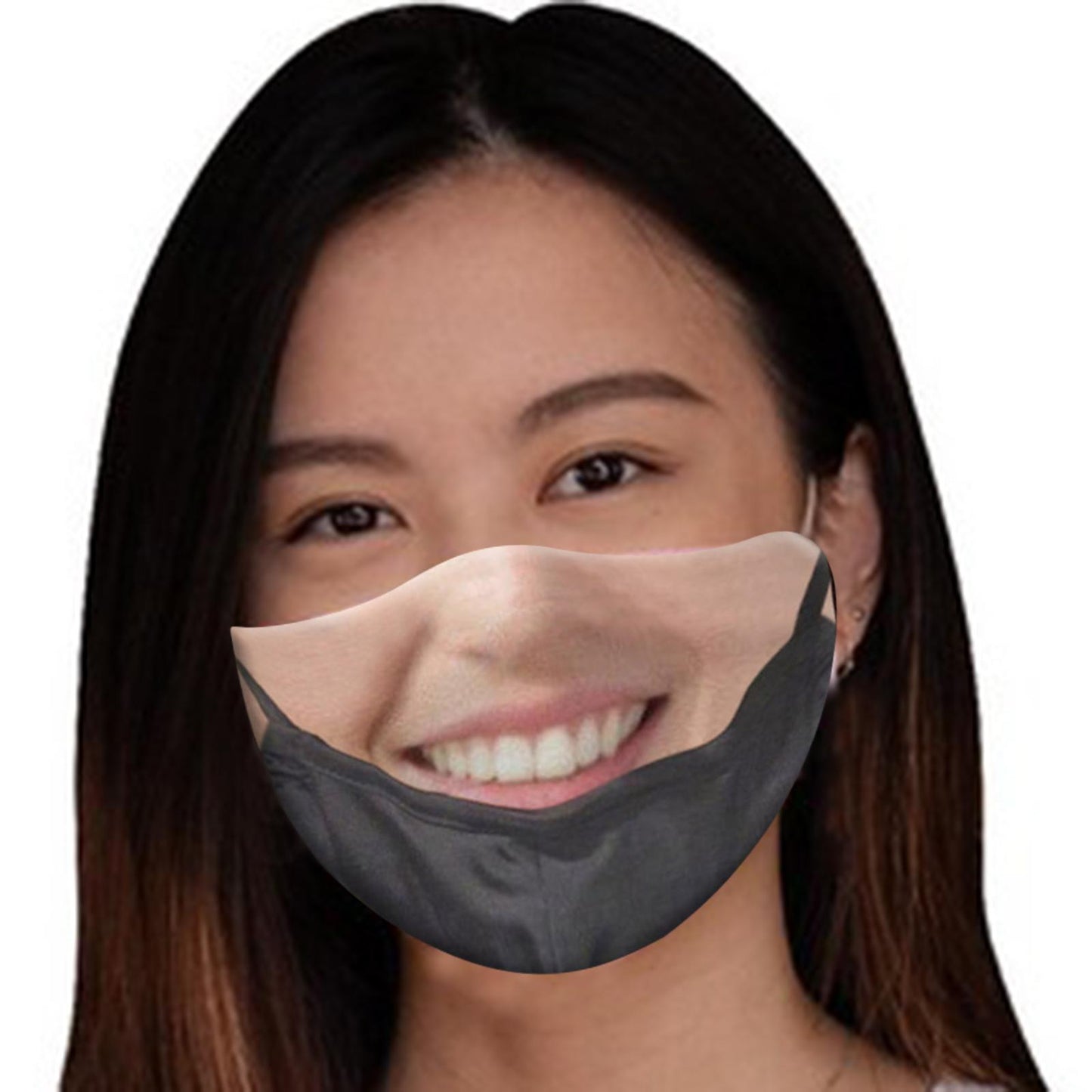 Funny Face Mask Breathable Washable Mouth Protection Reusable Mouth Mask F