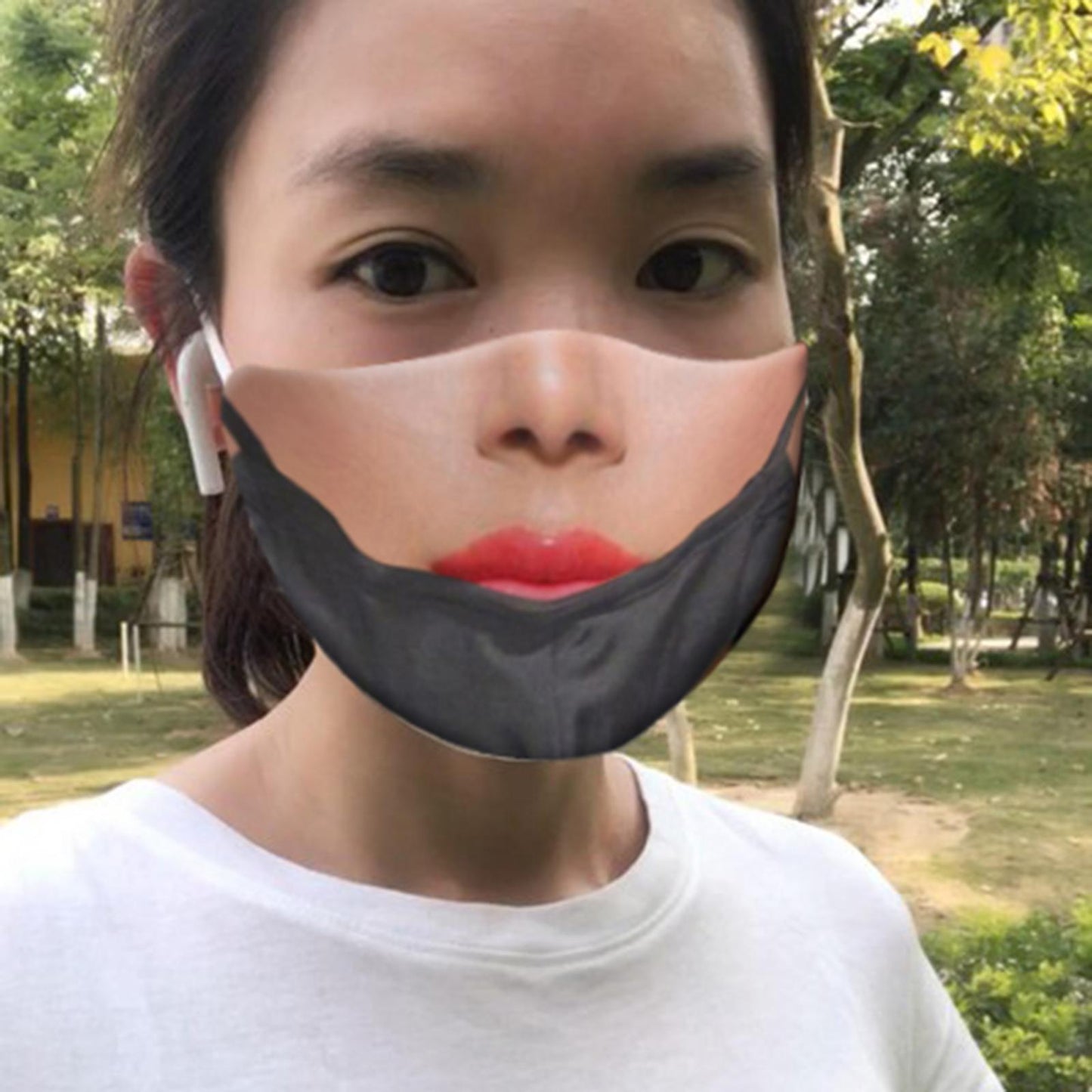 Funny Face Mask Breathable Washable Mouth Protection Reusable Mouth Mask G
