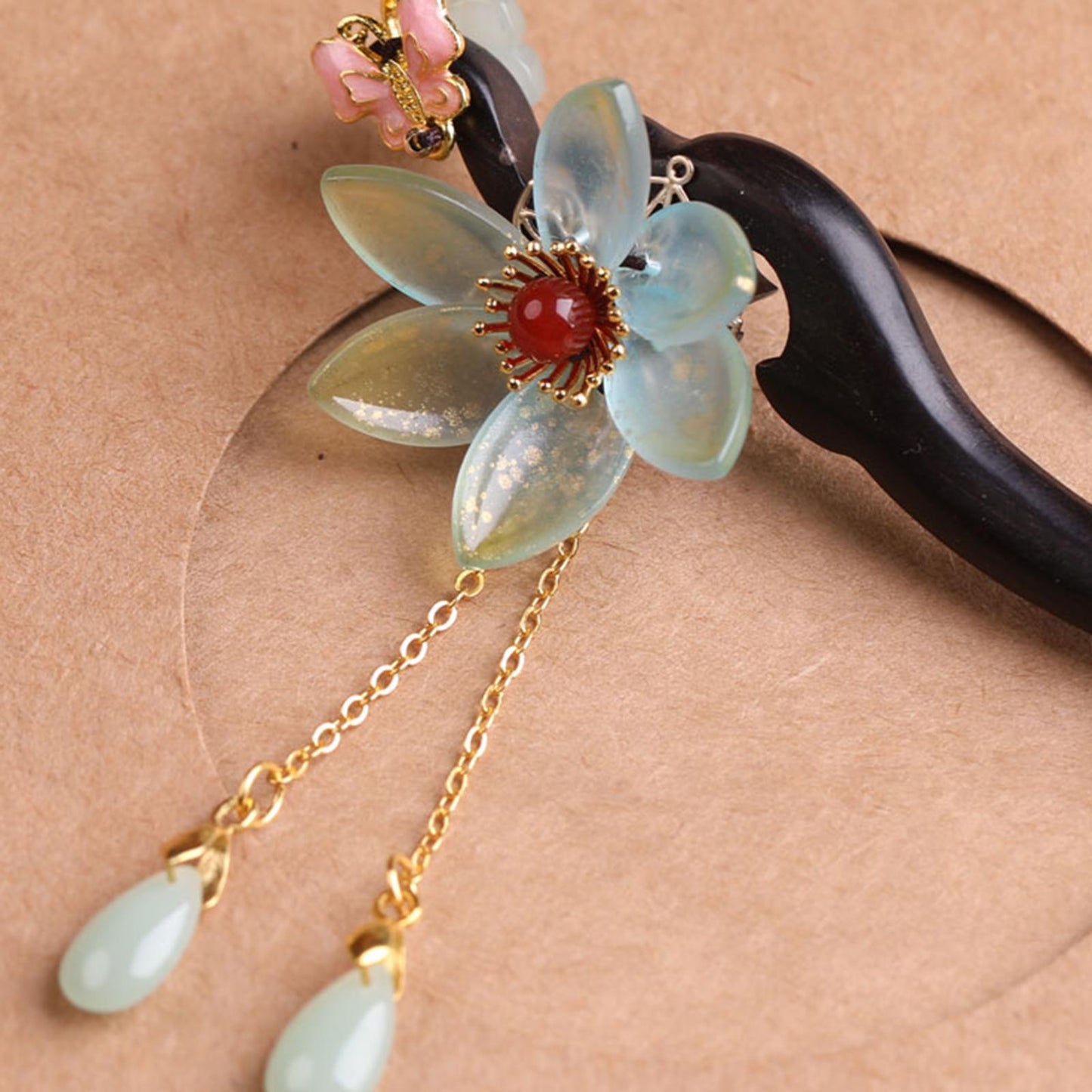 Fashion Ancient Wooden Chinese Hairpin Hair Chopsticks for Woman Durable