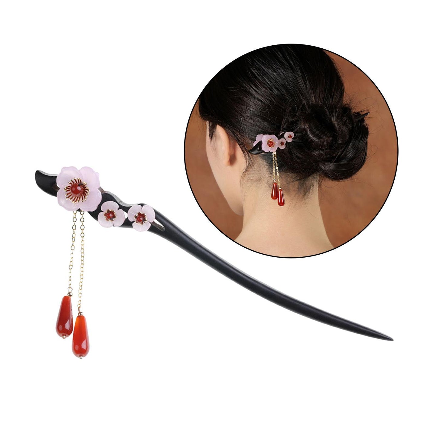 Chinese Style Wooden Hair Stick Chopstick Hair Pin Hair Styling Accessories