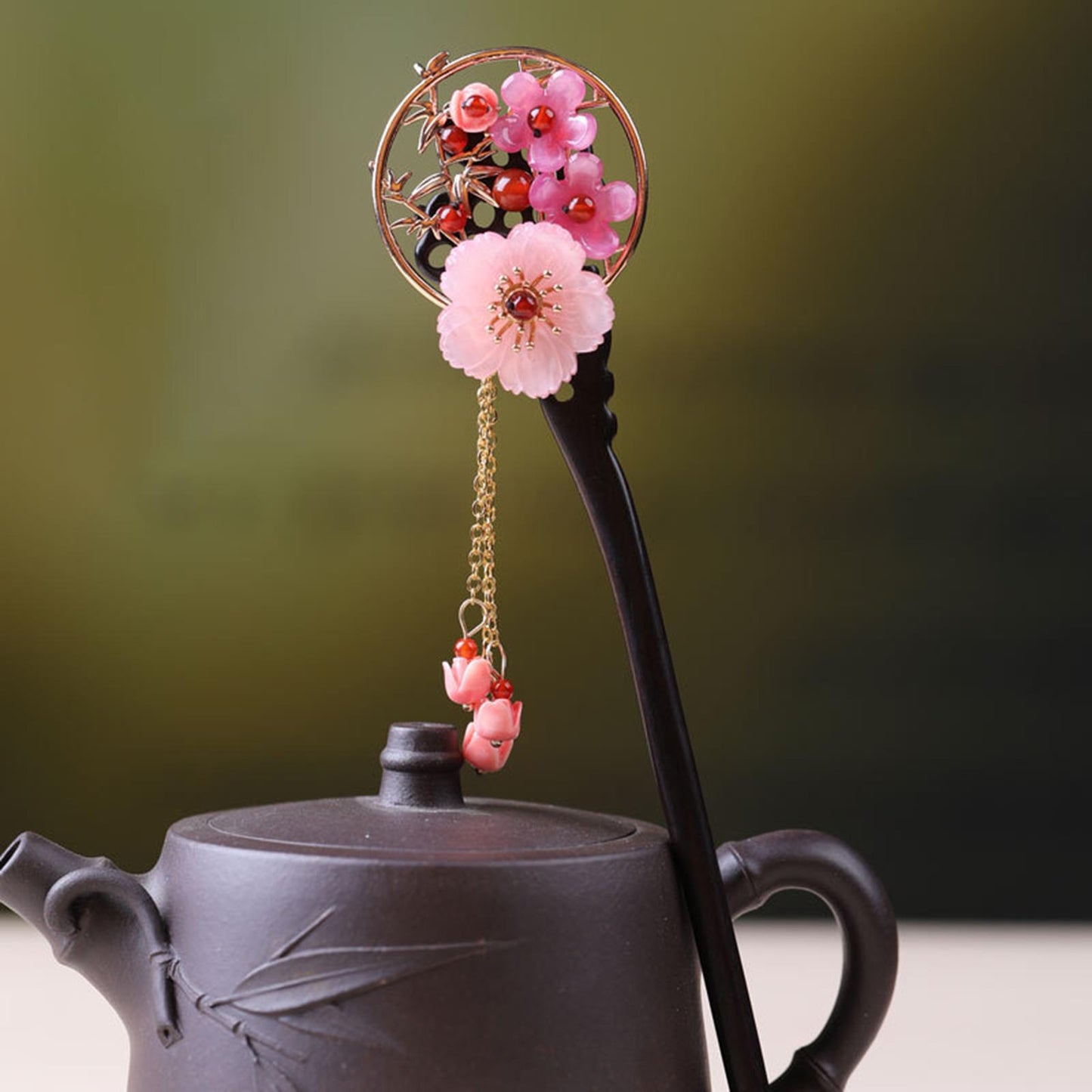 Chinese Style Wooden Hair Stick Chopstick Hair Pin Wedding Hair Accessories