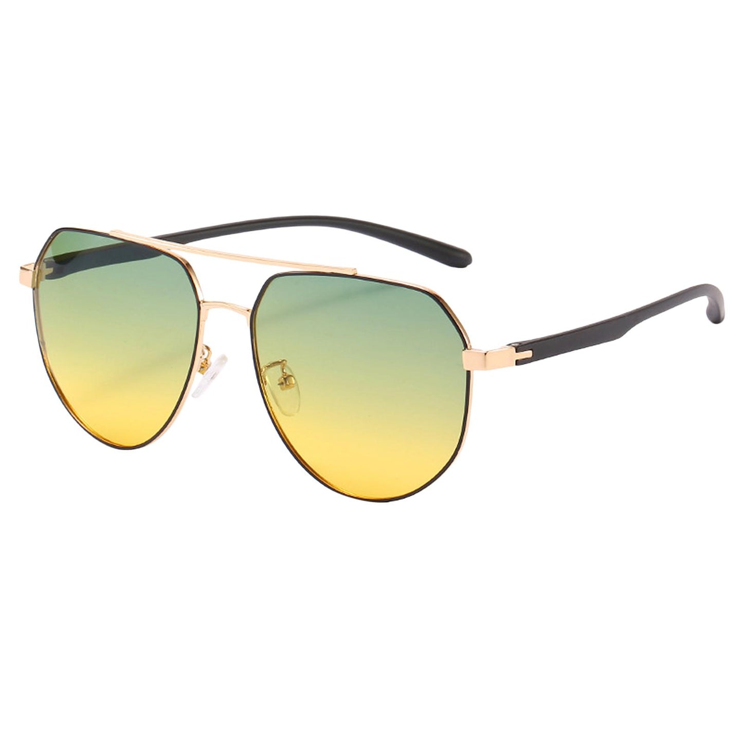 Polarized Sunglasses for Men Sport Cycling Driving Glasses Lightweight black gold