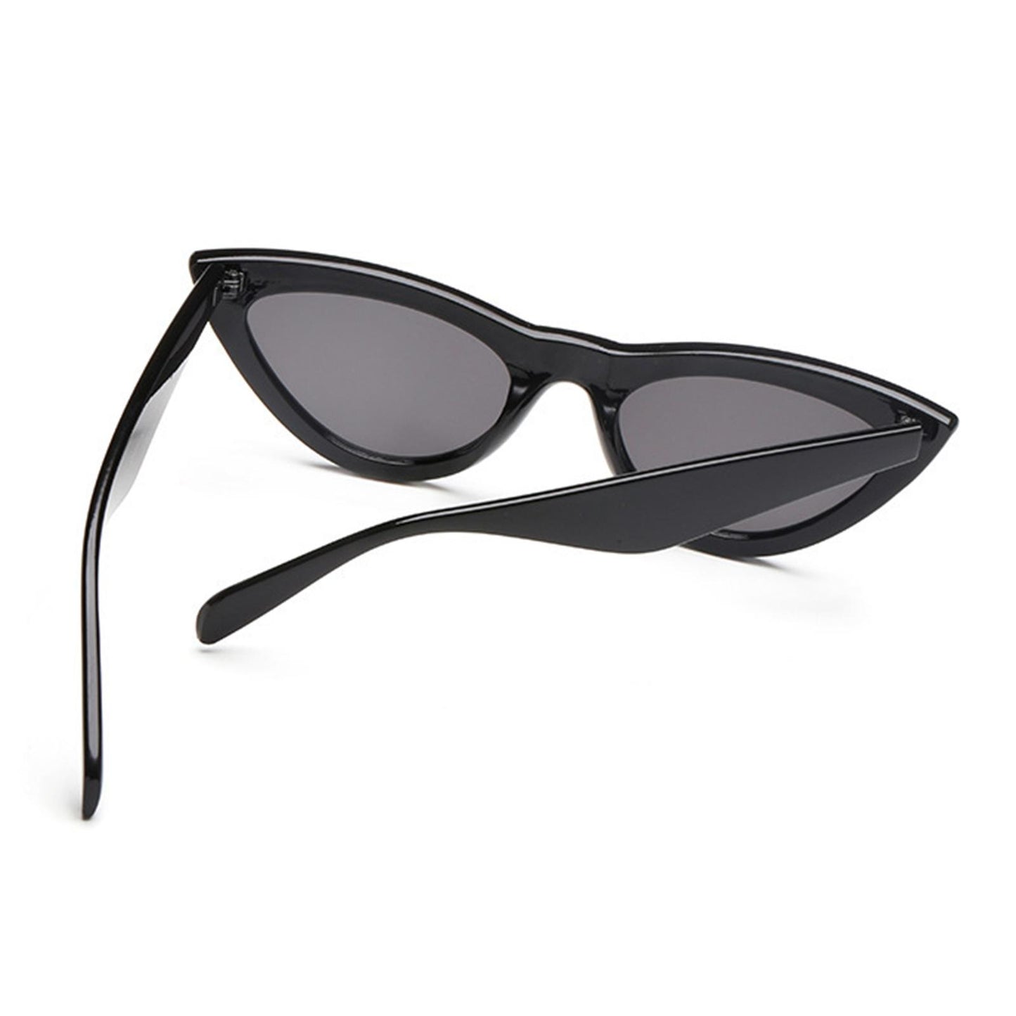 Riding Glasses Fishing Glasses Retro Vintage Cateye Sun Glasses for Women Black