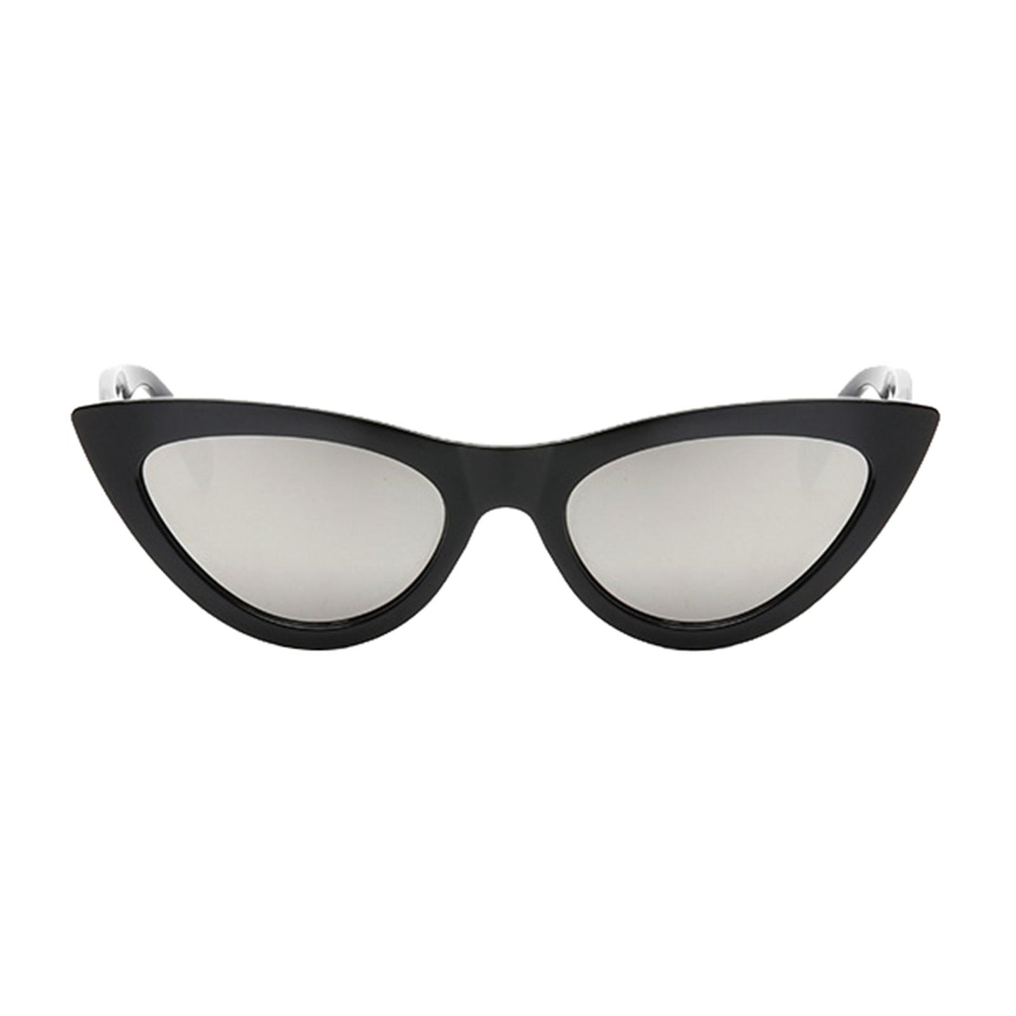 Riding Glasses Fishing Glasses Retro Vintage Cateye Sun Glasses for Women Black White