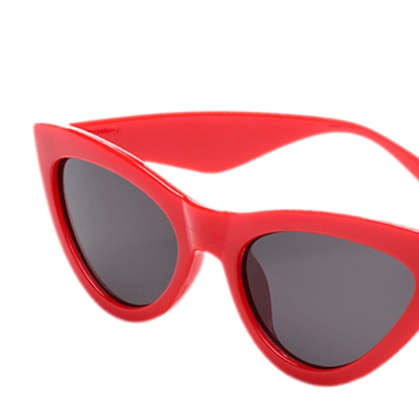 Riding Glasses Fishing Glasses Retro Vintage Cateye Sun Glasses for Women Red